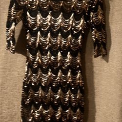 Windsor Dress Sequin Xs