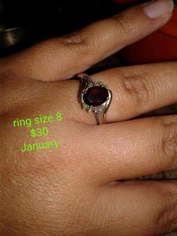 10kt gold with sterling silver ring