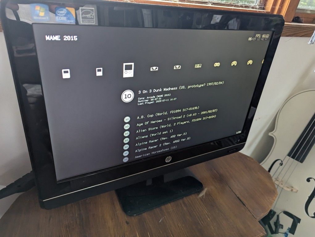 HP All-in-one 200 PC Retrogame Build