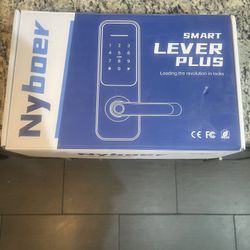 Nyboer HB3 Keyless Smart Door Lock and Handle with Fingerprint Access