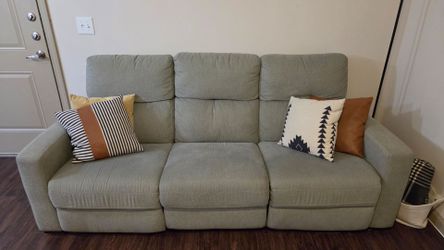 Grey Electric Couch