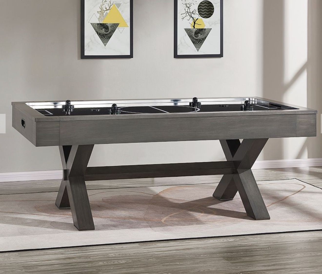 Pottery Barn Blake Air Hockey Table Full Size NEW