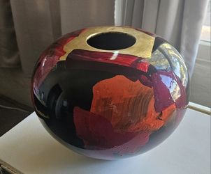 Living Glaze Ceramic Vase