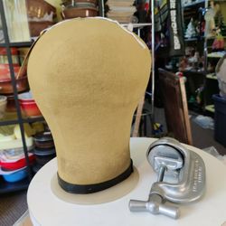 ANTIQUE MILLINER'S HAT FORM