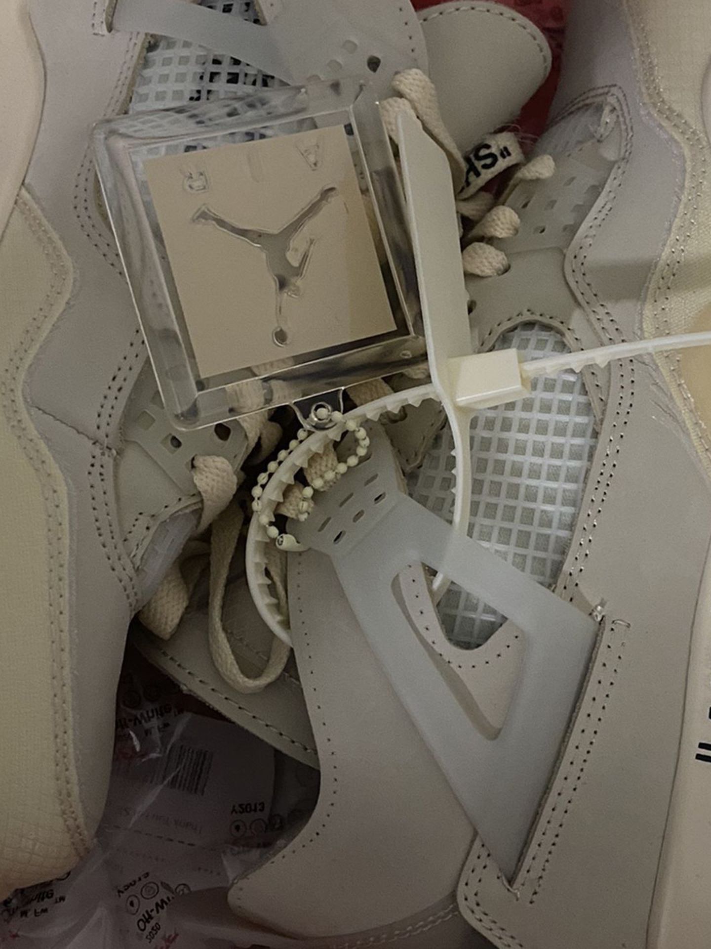 Brand New Off White Jordan 4s Mens 7 = Womens 8.5 NO TRADES
