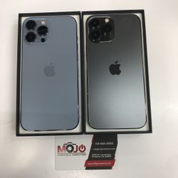 Iphone 13 Pro Max 256 GB Graphite / Blue Pre Owned Used