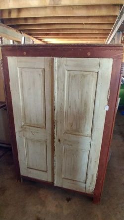 Old farm house cabinet