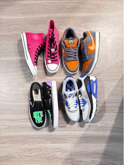 Nike Vans Converse Sneakers sz 8.5 - 9
