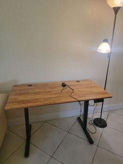 Computer desk with chair