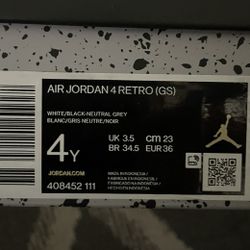 Jordan 4 military black