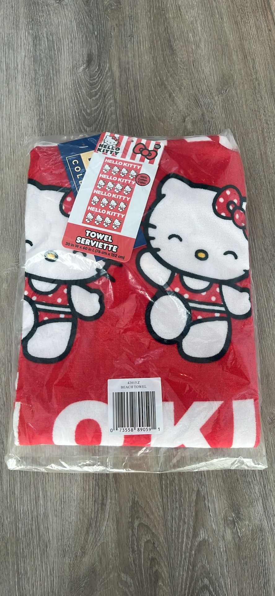 Hello Kitty Shower Towel