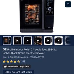 GE Electric Smoker 