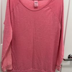 PINK by Victoria’s Secret Ladies Long Sleeve Shirt - Size Large - Pink color