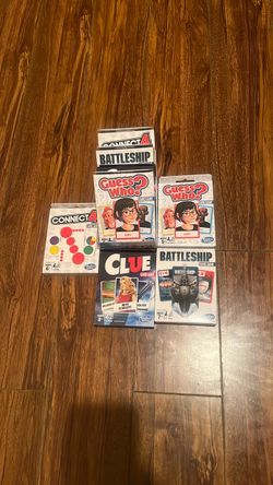 8 Hasbro Card Games