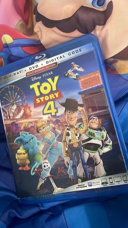 Toy Story 4 dvd & Blue Ray