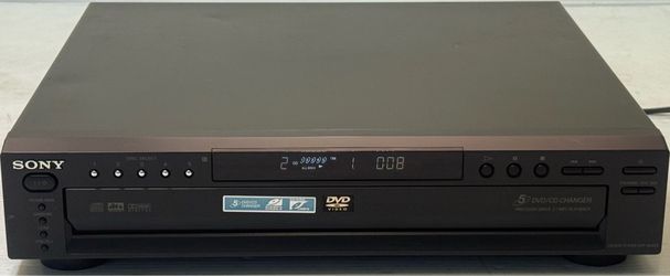 Sony DVP-NC625 5-Disc DVD/CD Changer Player Tested Working No Remote