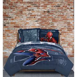 Spider-Man Twin Size 6-Piece Bedding Set