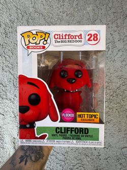 Funko Pop Clifford The Big Red Dog Flocked #28