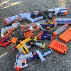 Used Nerf Guns & Bullets