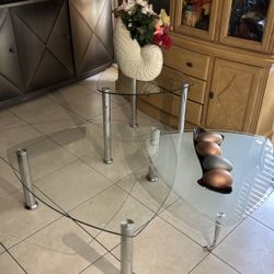 Crystal Duo Nesting Tables