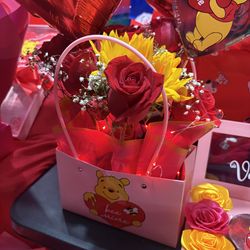 San Valentín  flowers  gift