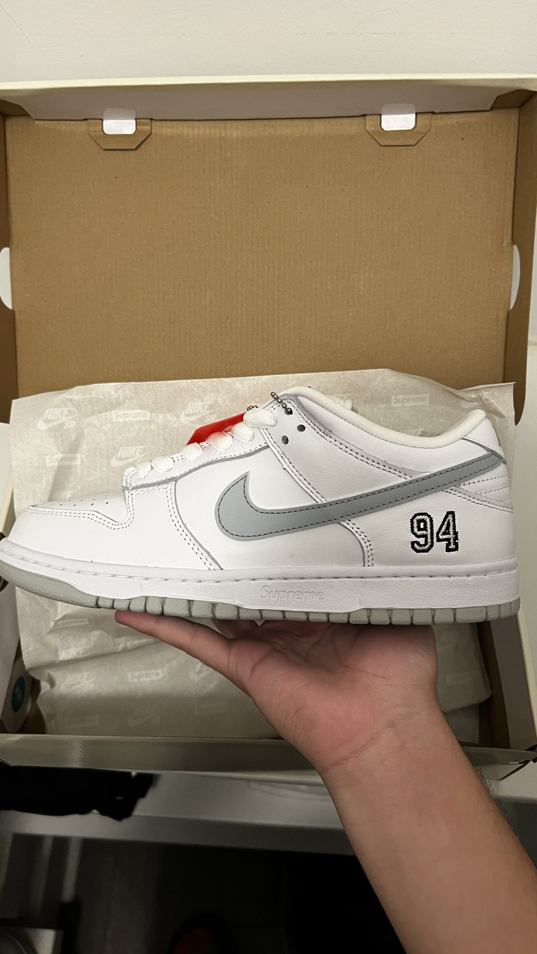 Brand new Supreme Nike SB 2 pairs still available