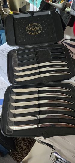 Beautiful / Nice Weight Steak Knives/Carvel Hall