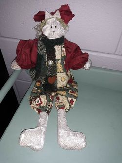 Very cute primitive cat doll