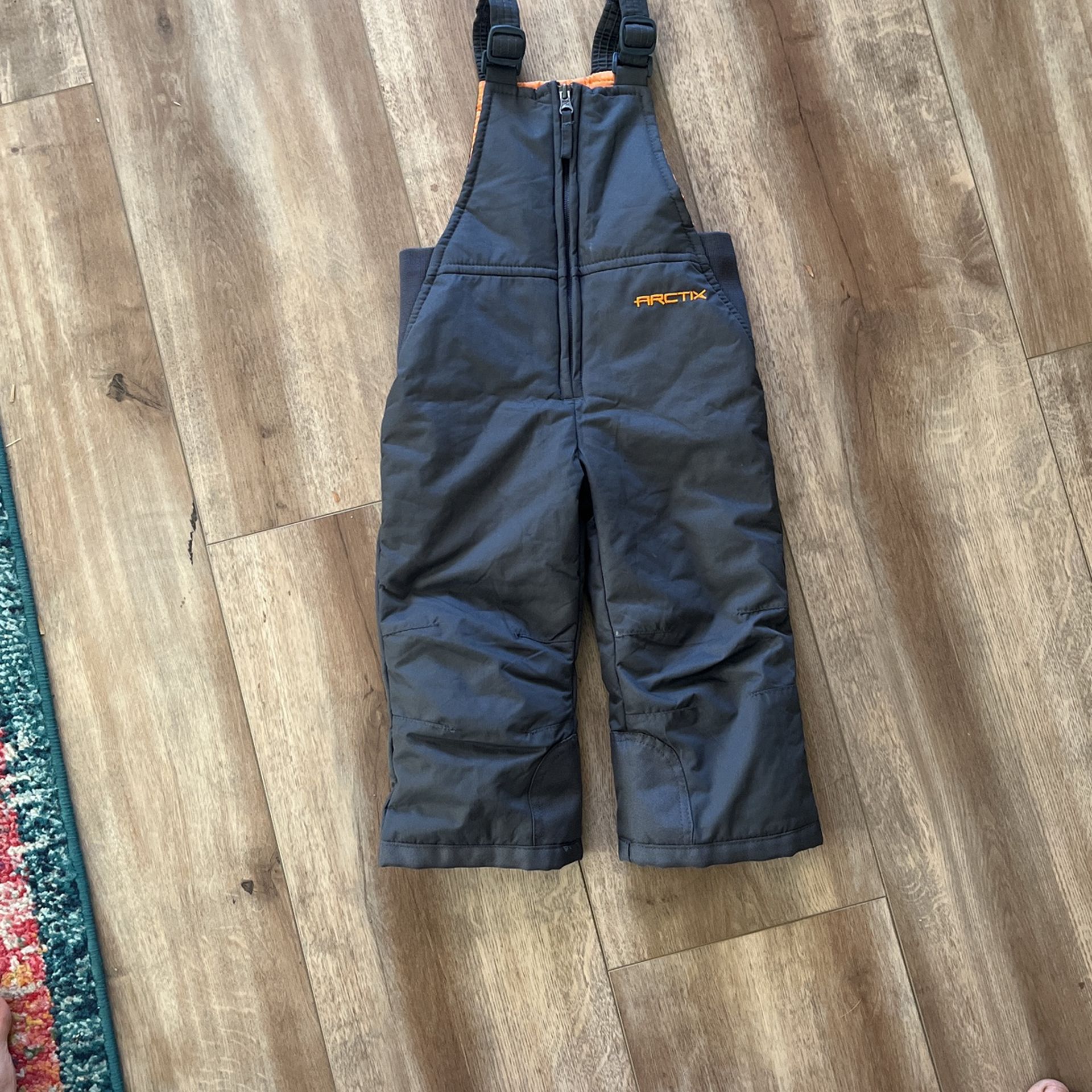 Toddler Snow Overall And Mittens