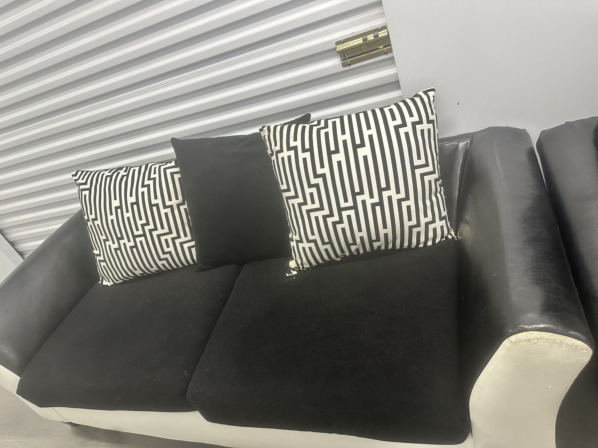 Black & White Couch