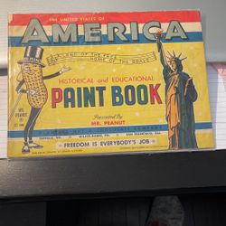 1949 MR PEANUT PAINT BOOK 