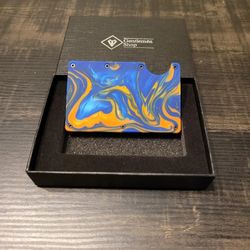 Modern design wallet  New in box. High quality Resin minimalist wallet 