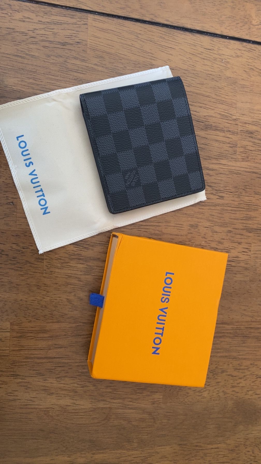 Louis Vuitton Multiple Wallet in Damier Graphite Canvas