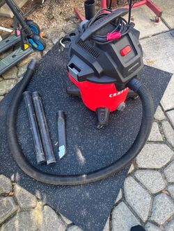 Craftsman 12 Gallon Shop Vac With Attachments - 6.0 HP
