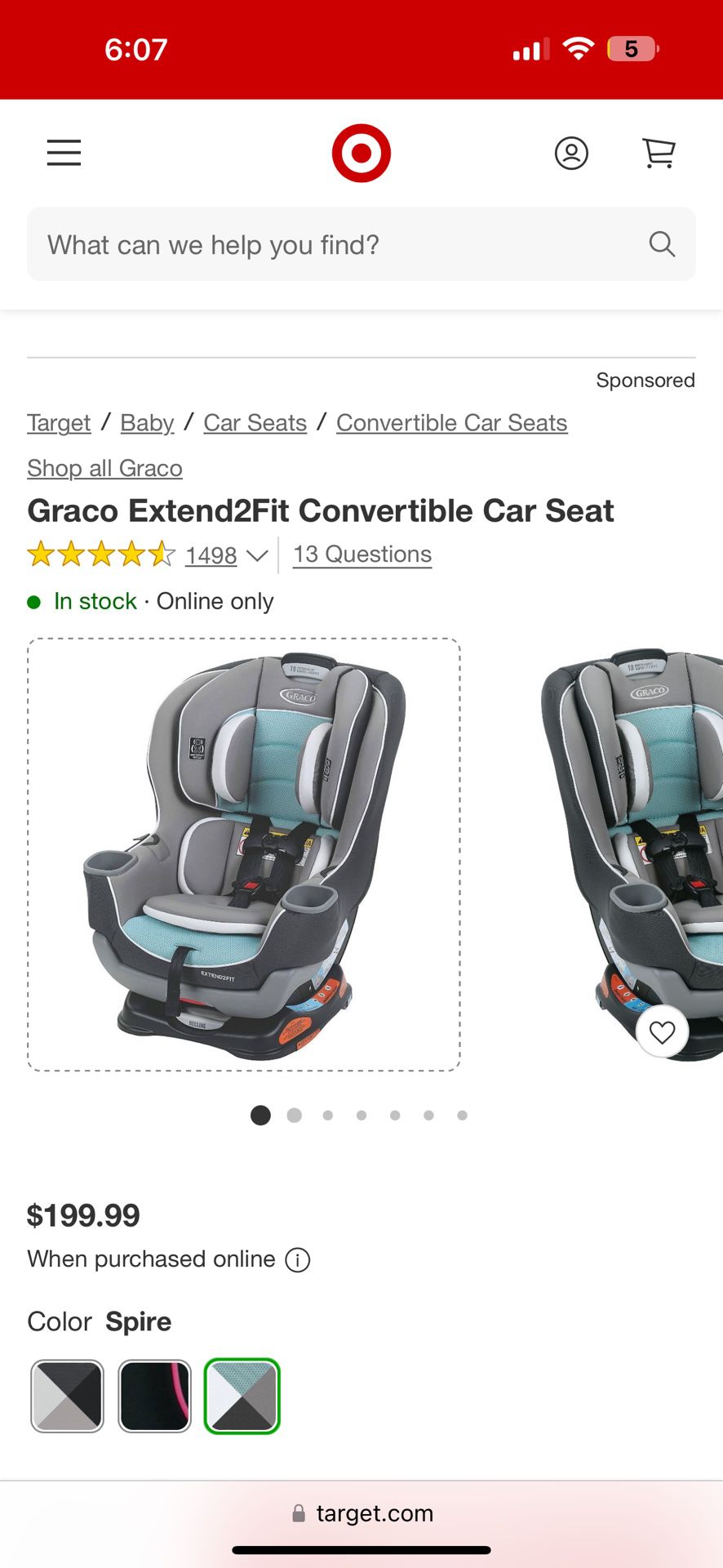 Graco Baby Car Seat
