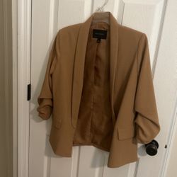 Light Brown Banana Republic Blazer