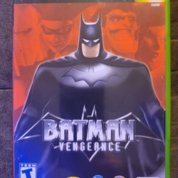 Xbox Batman: Vengeance Ubi Soft Action Adventure Manual Included 2001