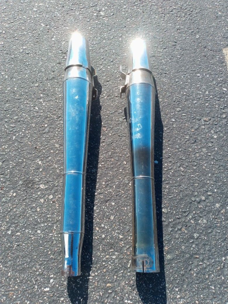 Harley Davidson M8 Thunder Header Slip-ons