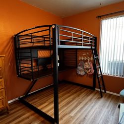 Loft Bed With Desk.  Frame Only 