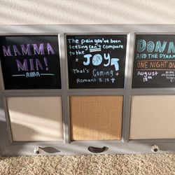 Chalkboard/Pinboard