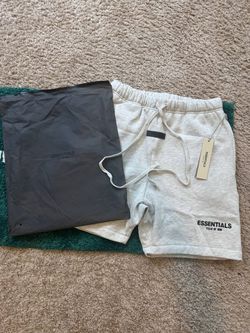 Gray  Essential Shorts