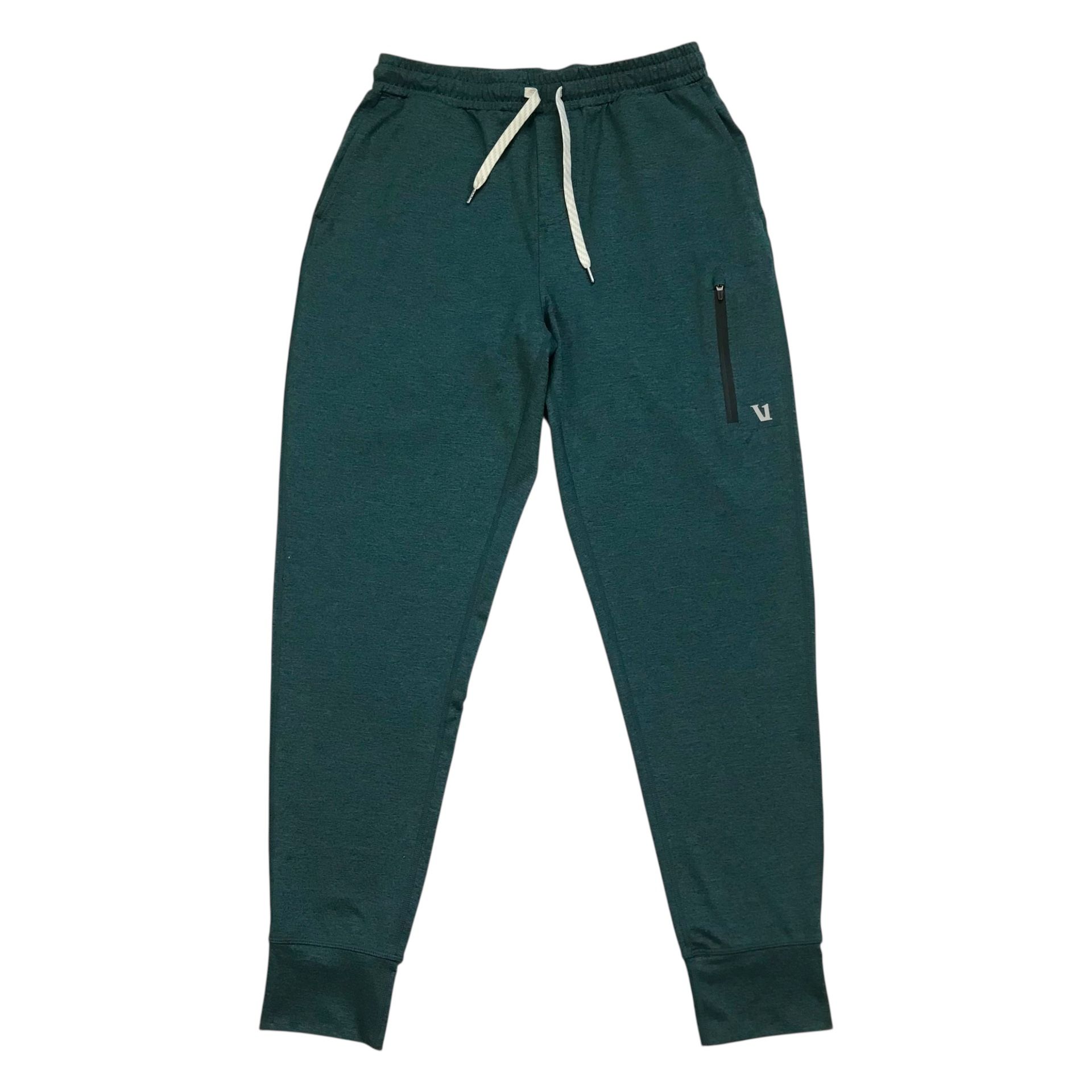 Vuori Sunday Performance Joggers Pants Mens Small S Green Sweatpants Gym V416