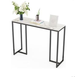 ✨ Wisfor Modern Marble Console Table – Elegant First Impressions