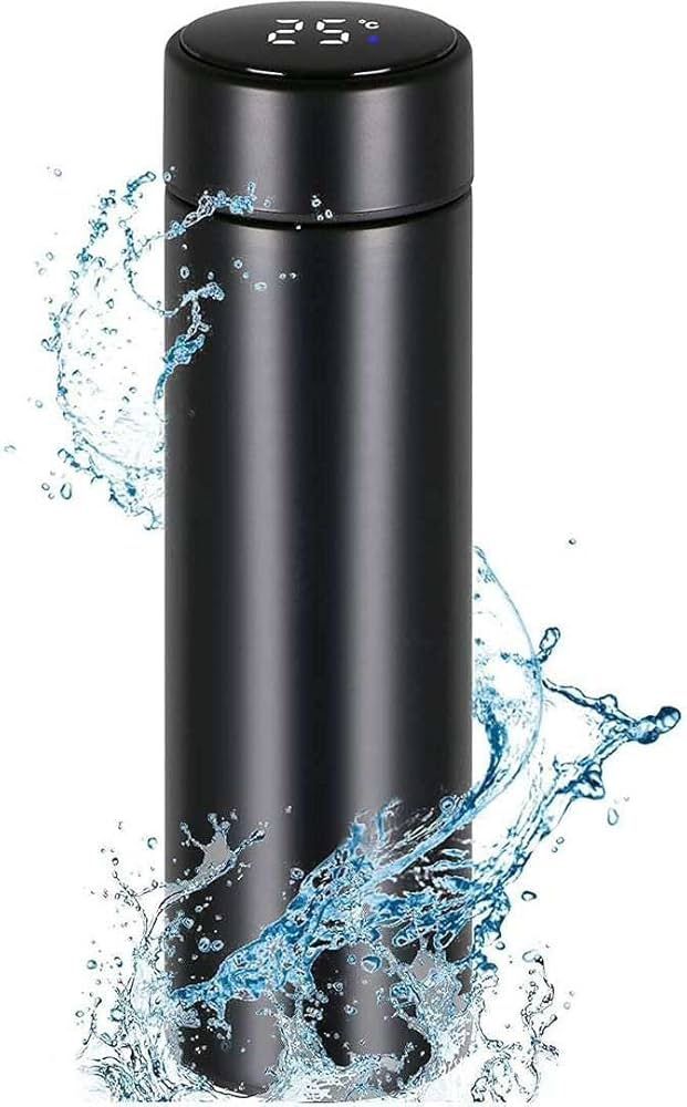 ntelligent Digital Termos LED Temperature Display Water Bottle Cup Flask Tea Infuser Vacuum Insulated Thermos Bottle