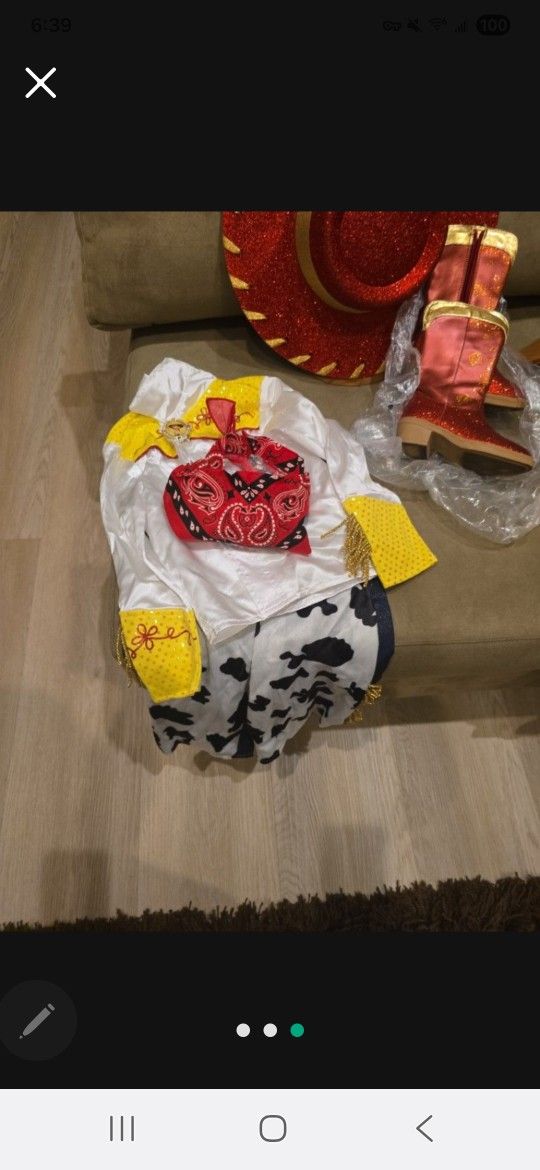 Jessie Children's Halloween Size 3