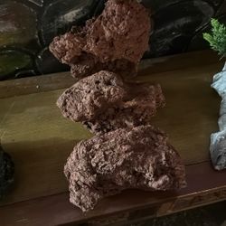 3 Set Rock Fish Tank