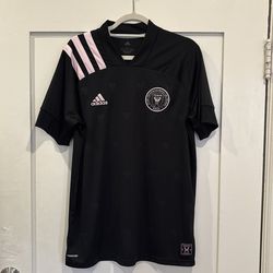 Inter Miami CF 2020 Inaugural Season Away Jersey - Black/Pink - Size L