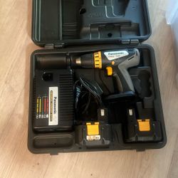 Panasonic Cordless Drill Driver Kit w/ 2 Batteries – Brand New