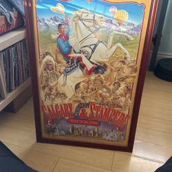 Calgary Stampede Framed Poster