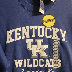 New With Tag Kentucky College Sweatshirt M